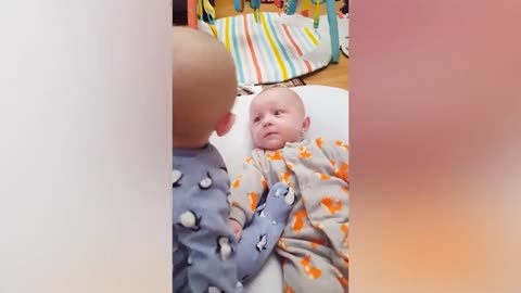 Cute baby funny video😂🐥