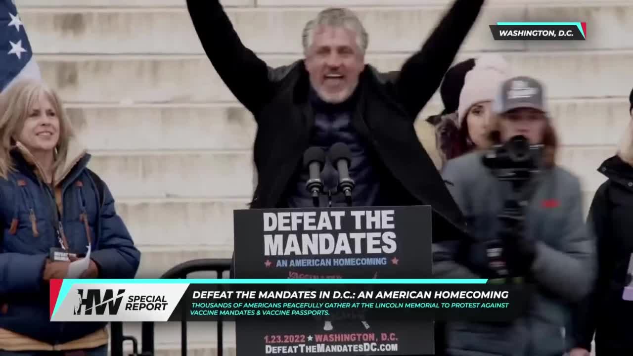 Del Bigtree Full Speech | Defeat The Mandates DC