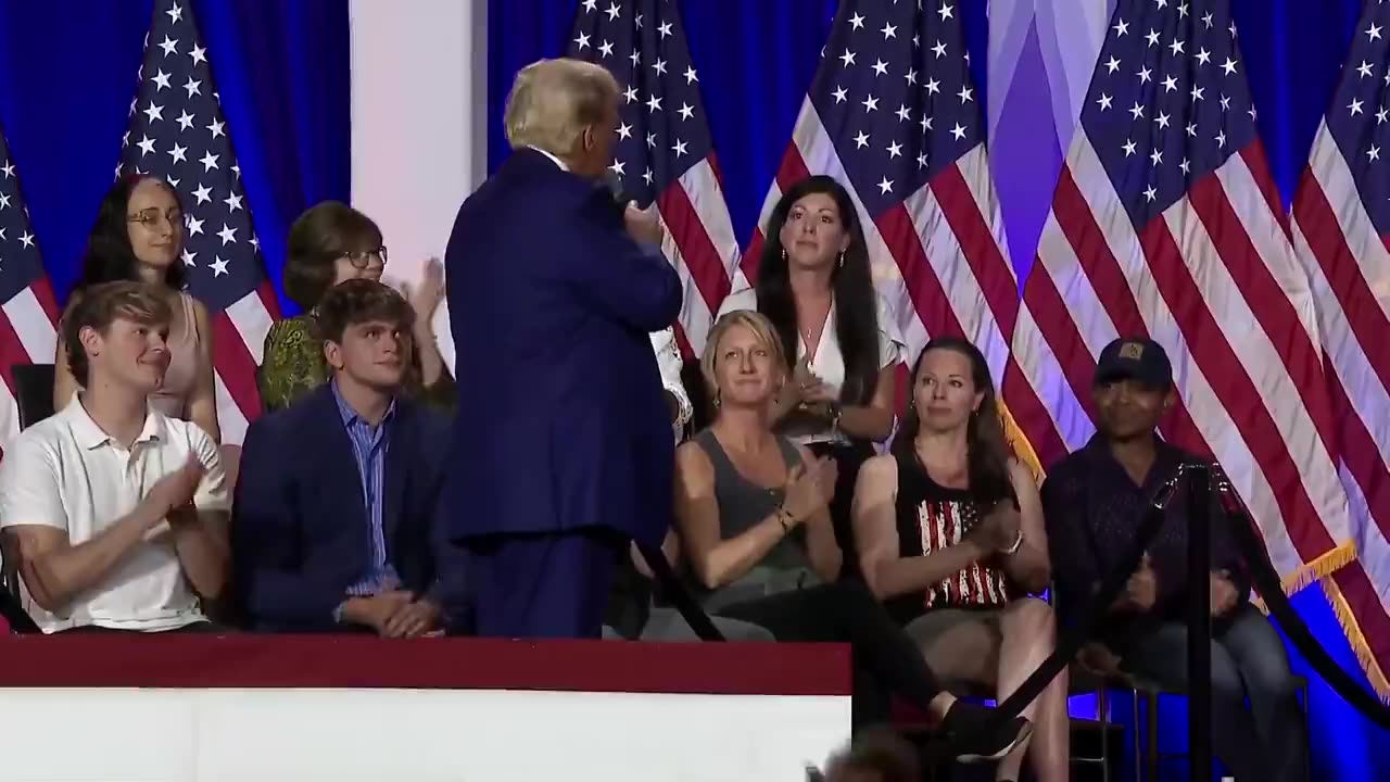 Trump Answers Question From Mother Who Is Concerned About Her Son's Future