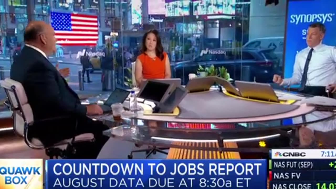 9-1-23 Liesman ahead of sep jobs Report - not clean, Feds to watch