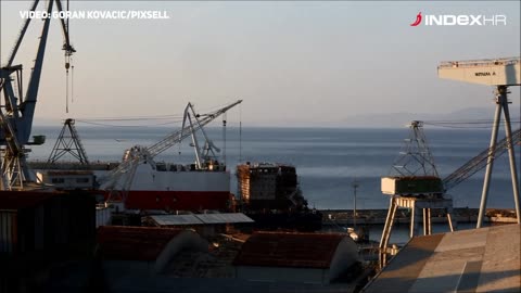 Radnici brodogradilišta 3 maj u štrajku