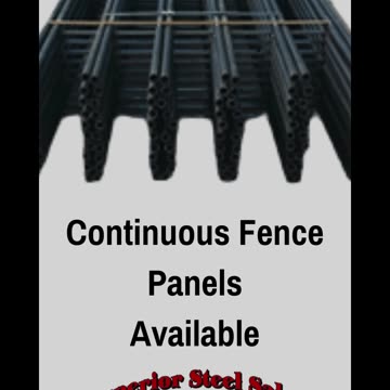 Continuous Fence Panels!
