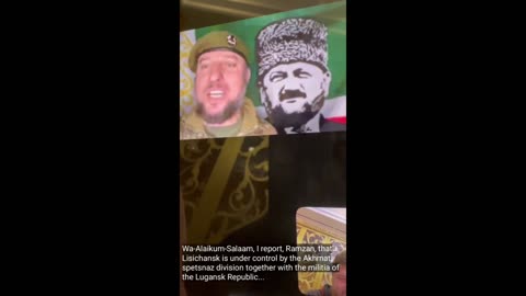 Former Ukraine: Ramzan Kadyrov - "Lisichansk is under our control"