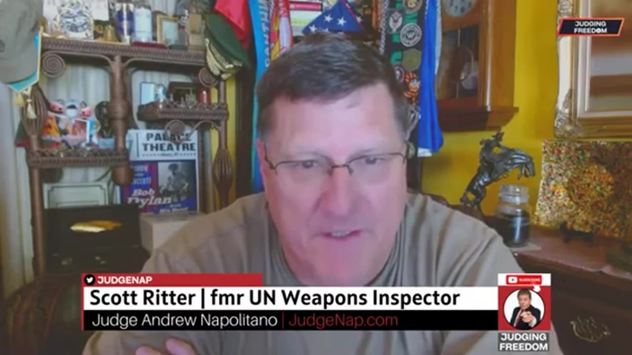 Judge Andrew Napolitano interviews Scott Ritter.