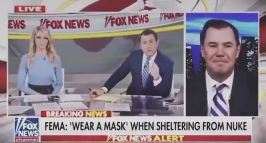 WEAR A MASK IN CASE NUCLEAR WAR!?