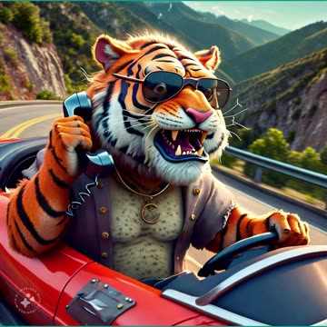 Ditching School Tiger Version (Ai Edition) #ai #chatgpt #aiart #aitamilar #entertainment #comedy