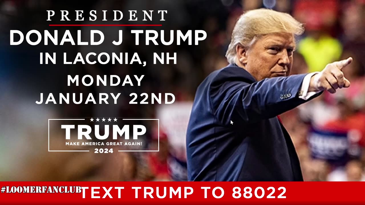 TRUMP LIVE 1/22/2024
