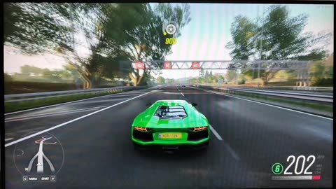 Forza horizon 4 Lamborghini Aventador gameplay