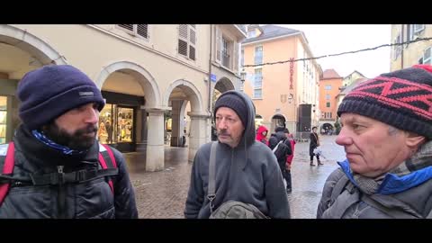 Manifestation Annecy le 04 12 2021