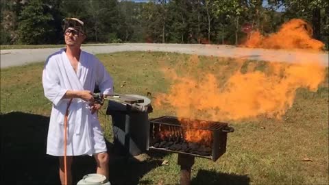 Cookin on the Grill.