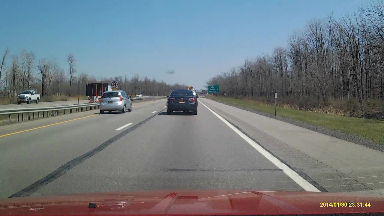 Horn Saves Construction Worker From Injury or Death