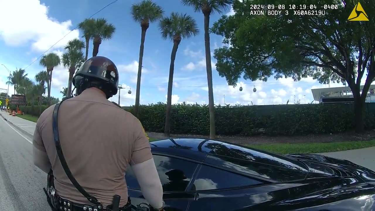 SLATER SCOOP: Tyreek Hill body-cam video from Miami-Dade Police.