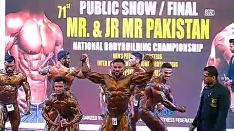 Pakistan bodybuilding competition