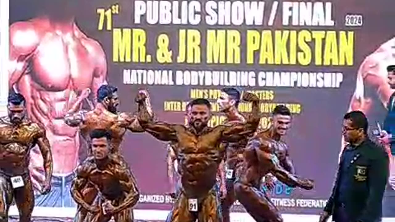 Pakistan bodybuilding competition