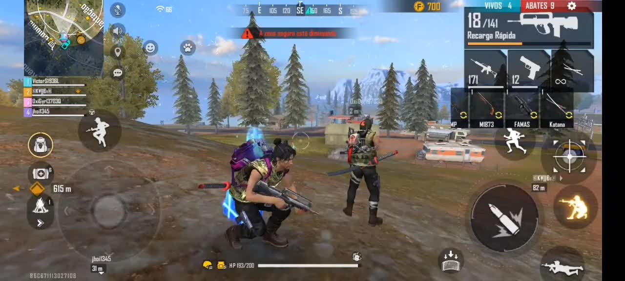 GAREMA FREE FIRE: PLAYER