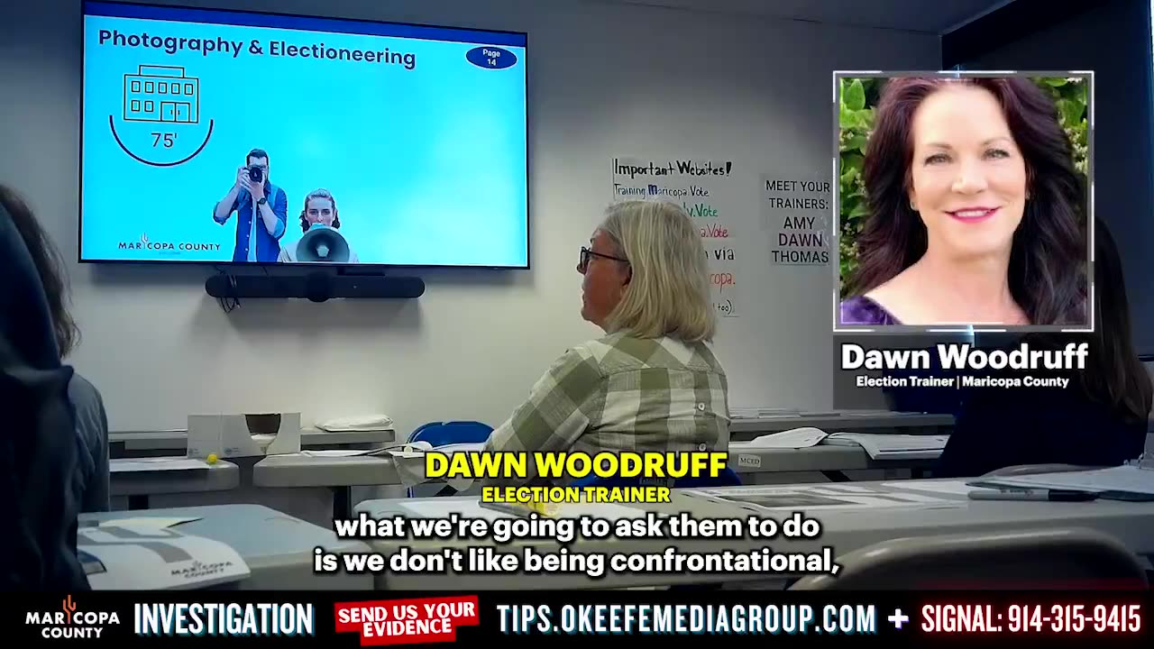 OMG: MARICOPA ELECTION TRAINING TAPES EMERGE: Maricopa County Election Trainers Admit Poll