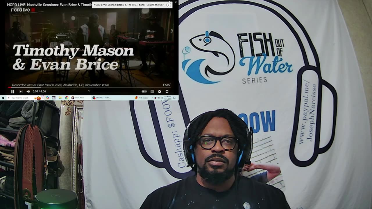 Evan Brice Timothy Mason I Am Thine NORD Live Reaction