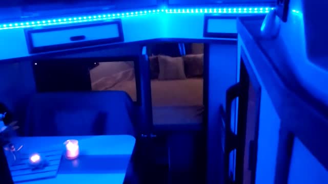 Paraiso Tiny Homes Sanctuary Minimalist Lifestyle BOATLIFE night