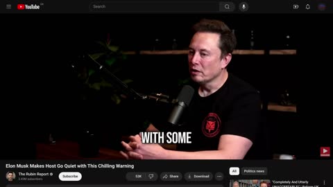 Are We Living In a Mentally ill World? Elon Musk Clip