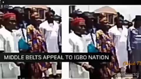 Middle Belt leaders beg Igbos for forgiveness over role during civil war.