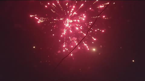 Beautiful fireworks