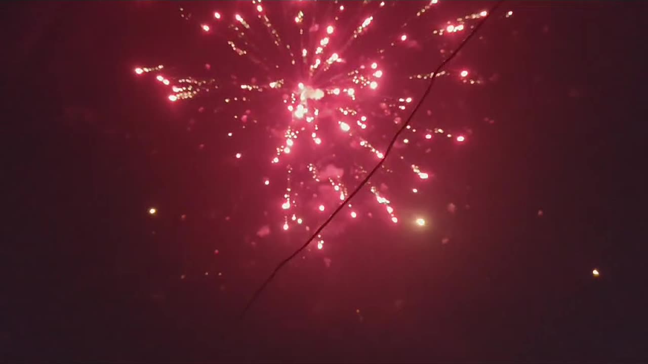 Beautiful fireworks