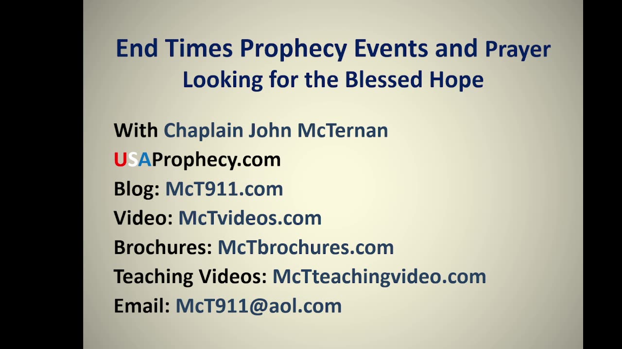 Weekly Prophecy Update