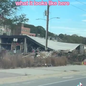 💥🔥💥 Asheville 3 weeks later... the entire city has pretty much been wiped out