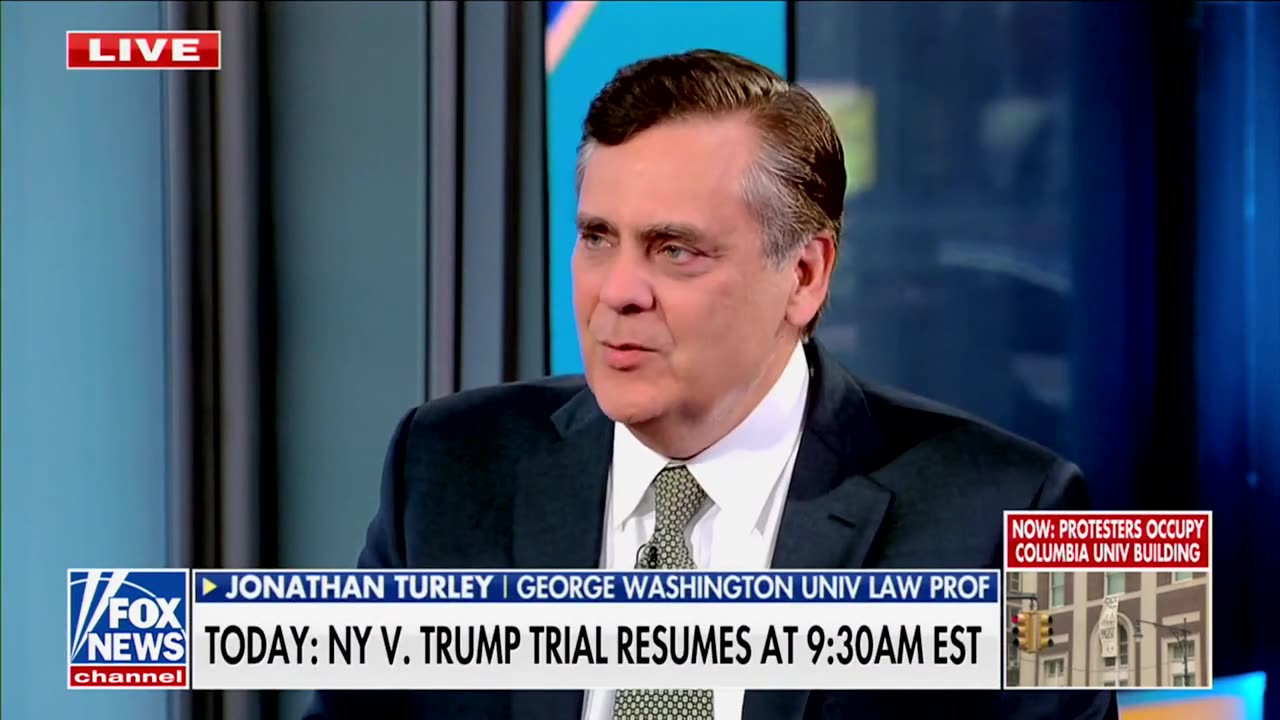 Jonathan Turley Says Trump Trial Judge 'May Have Already Committed Reversible Error'