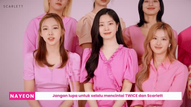 Ready To Glow With TWICE x Scarlett, Shine Shine Shine !!