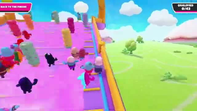 Neigh Neigh Skin Gameplay in Fall Guys
