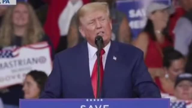 Trump Rally in Pennsylvania: President Trump's reaction to Biden's Hitler-style speech