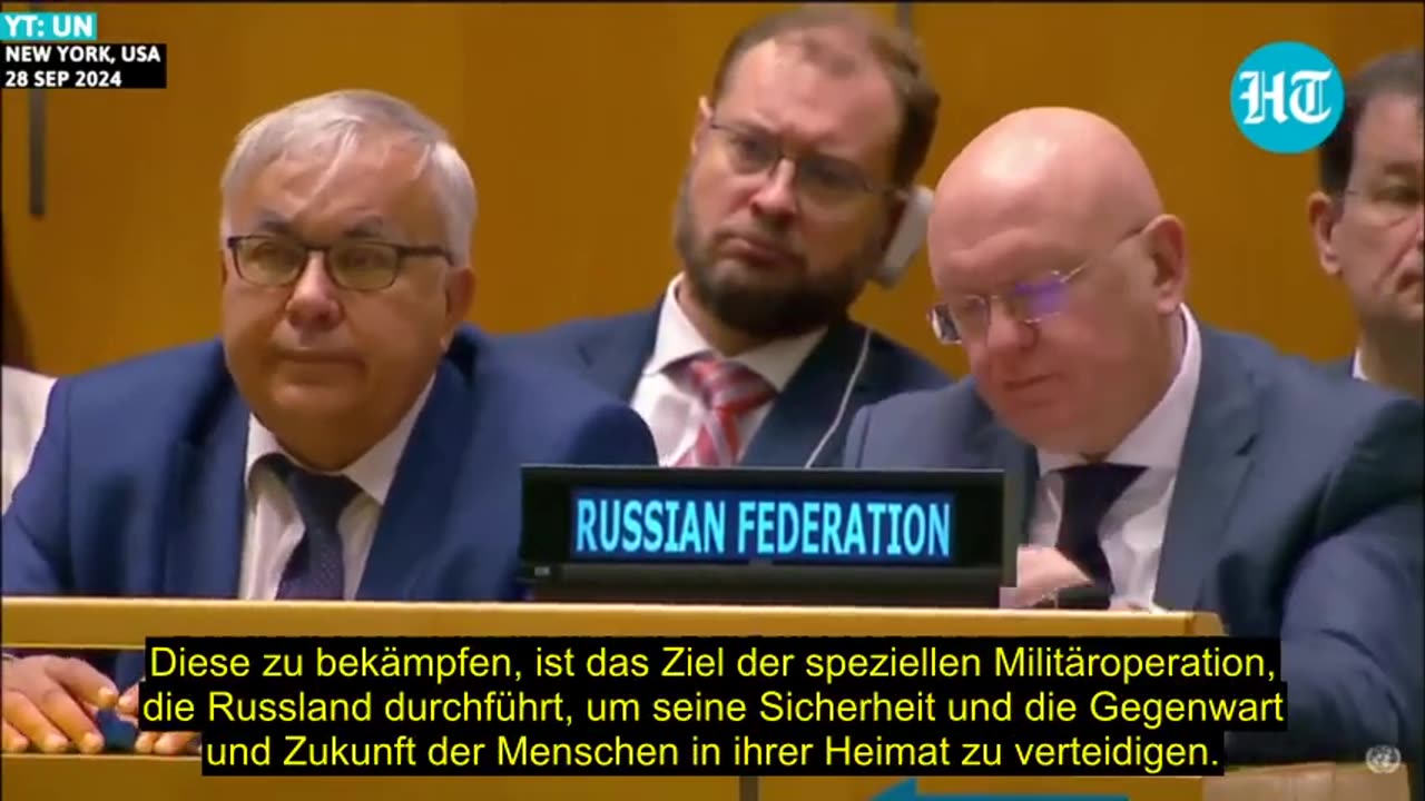 Vollständige Rede von Sergej Lawrow bei der UN Generalversammlung 28.09.2024