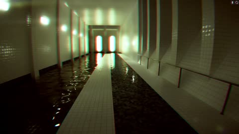 3D Anaglyph | Pools Immersive Creep Play