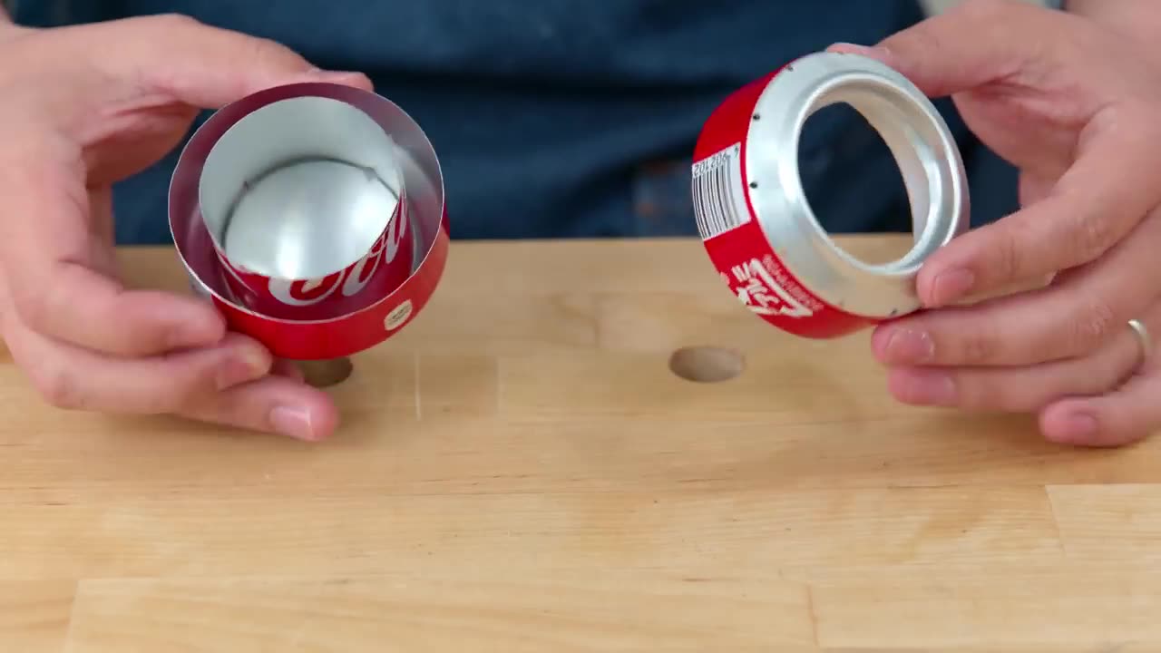 How to make a simple stove using used drink cans