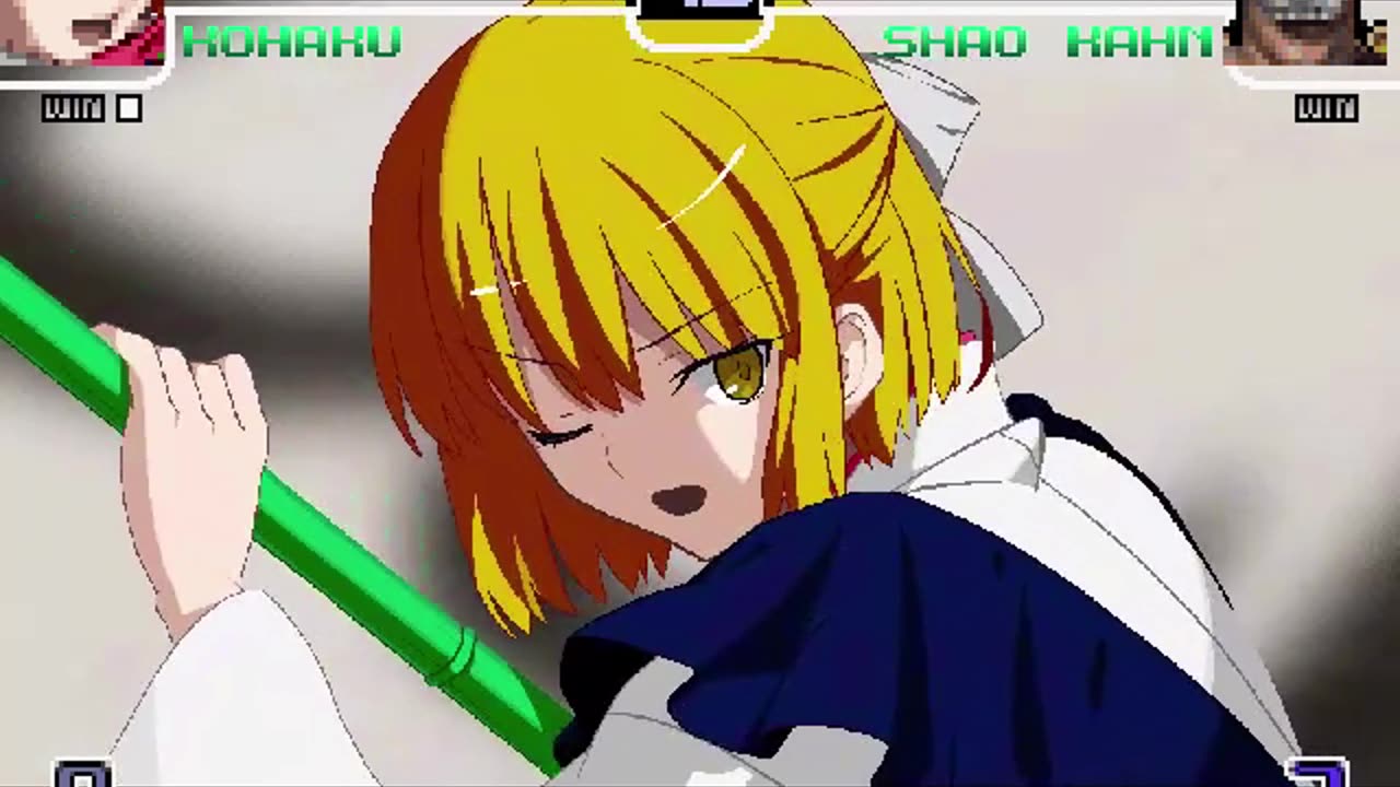 Hisui, Kohaku, and Mech Hisui (Me) vs Shao Kahn