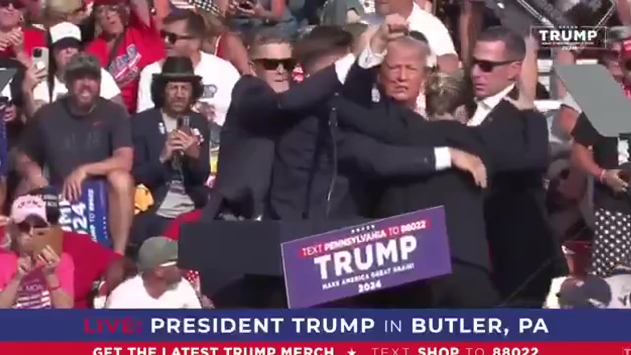Wait, wait, wait.. I need to wave my fist and secure an iconic image for my followers..