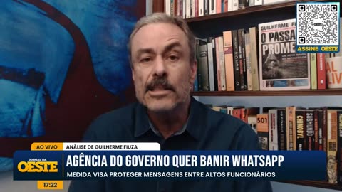 Fiuza repudia possível banimento do WhatsApp no Brasil: "É uma apropriação totalitária"