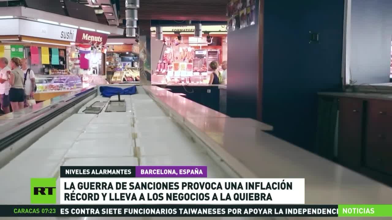 L'aumento dei prezzi alimentari raggiunge livelli record in Spagna.Secondo la ricerca,il 75% dei prodotti è diventato più costoso di oltre il 10%.L'aumento dei costi, che inizialmente ha interessato le materie prime,si è ora esteso al paniere