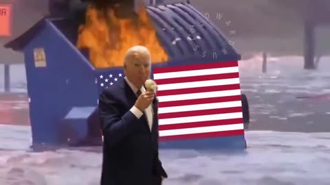 biden dumpster fire speech