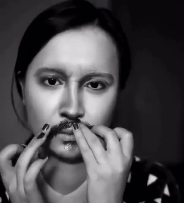 Just a little makeup