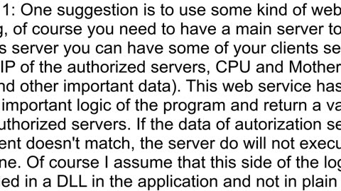 How to implement copy protection in website product