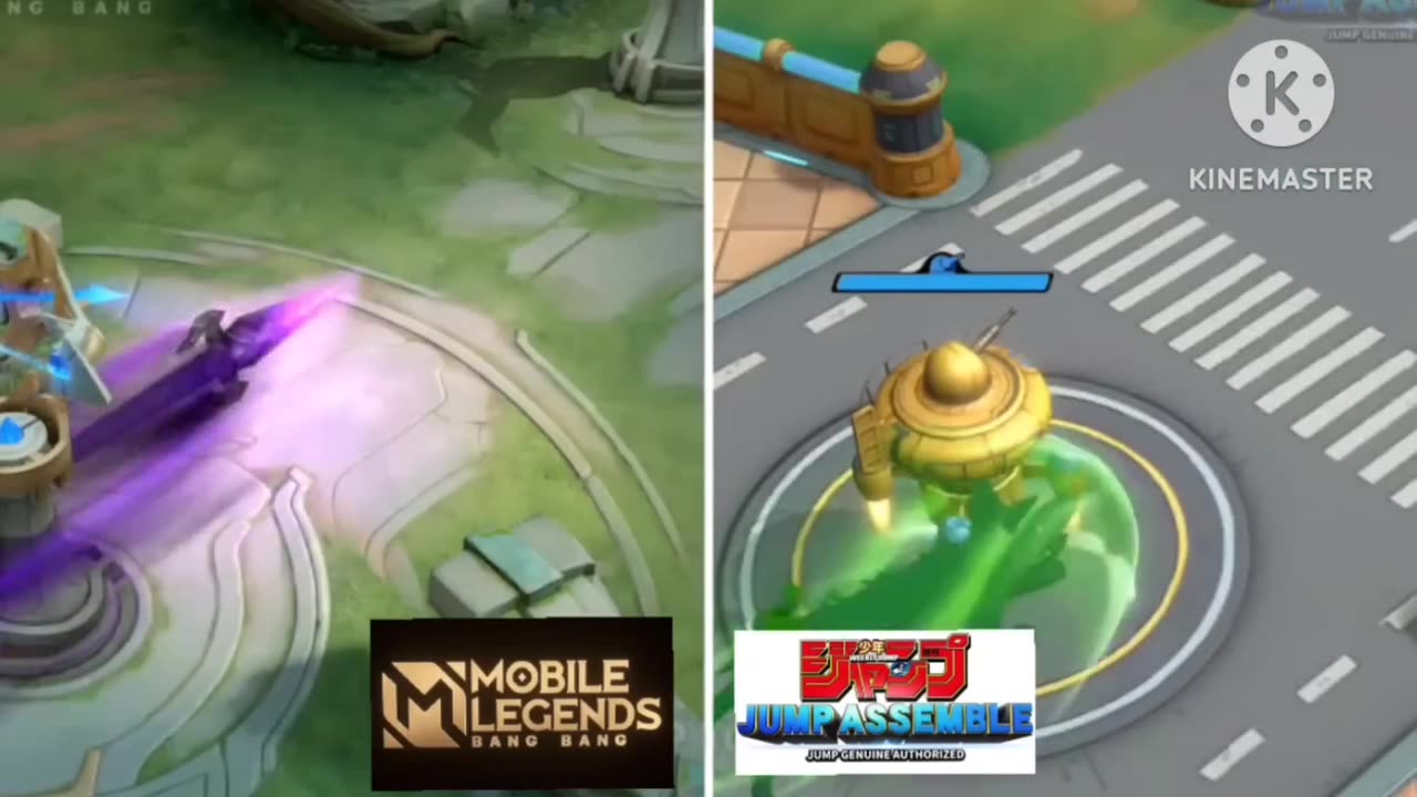 Mobile legend vs Jump assamble