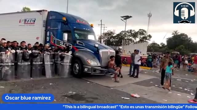 Roads continue to be blocked, Mexico officials and Truck drivers attempt dialogue