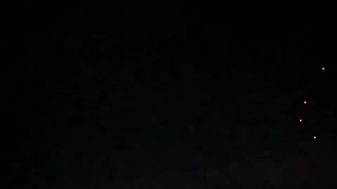 Iranian cruise missile heading at low altitude towards Israel tonight, seen over eastern Iraq.