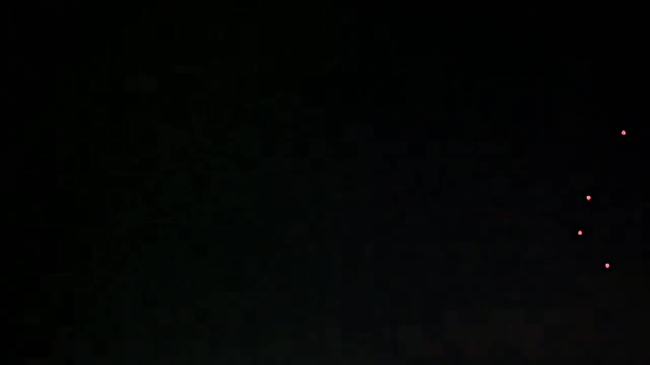 Iranian cruise missile heading at low altitude towards Israel tonight, seen over eastern Iraq.