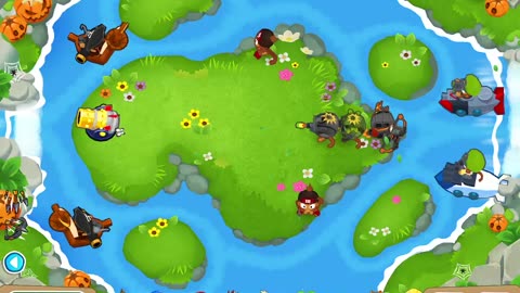 BTD6 Spring spring map on hard mode