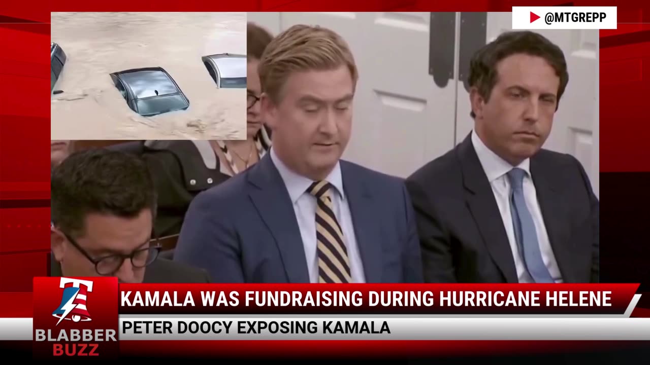 Kamala Was Fundraising During Hurricane Helene