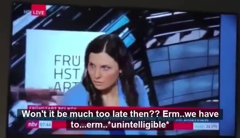 GERMAN TV BOT GLITCHES OUT