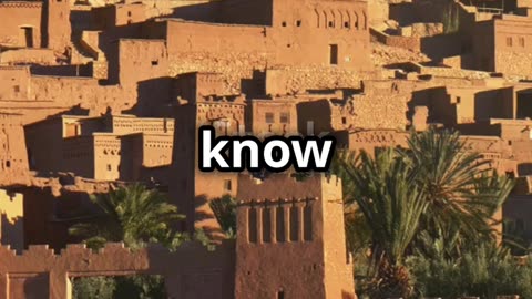 Discover Ait Ben Haddou: Morocco's Hidden Gem! #travel #explore #history